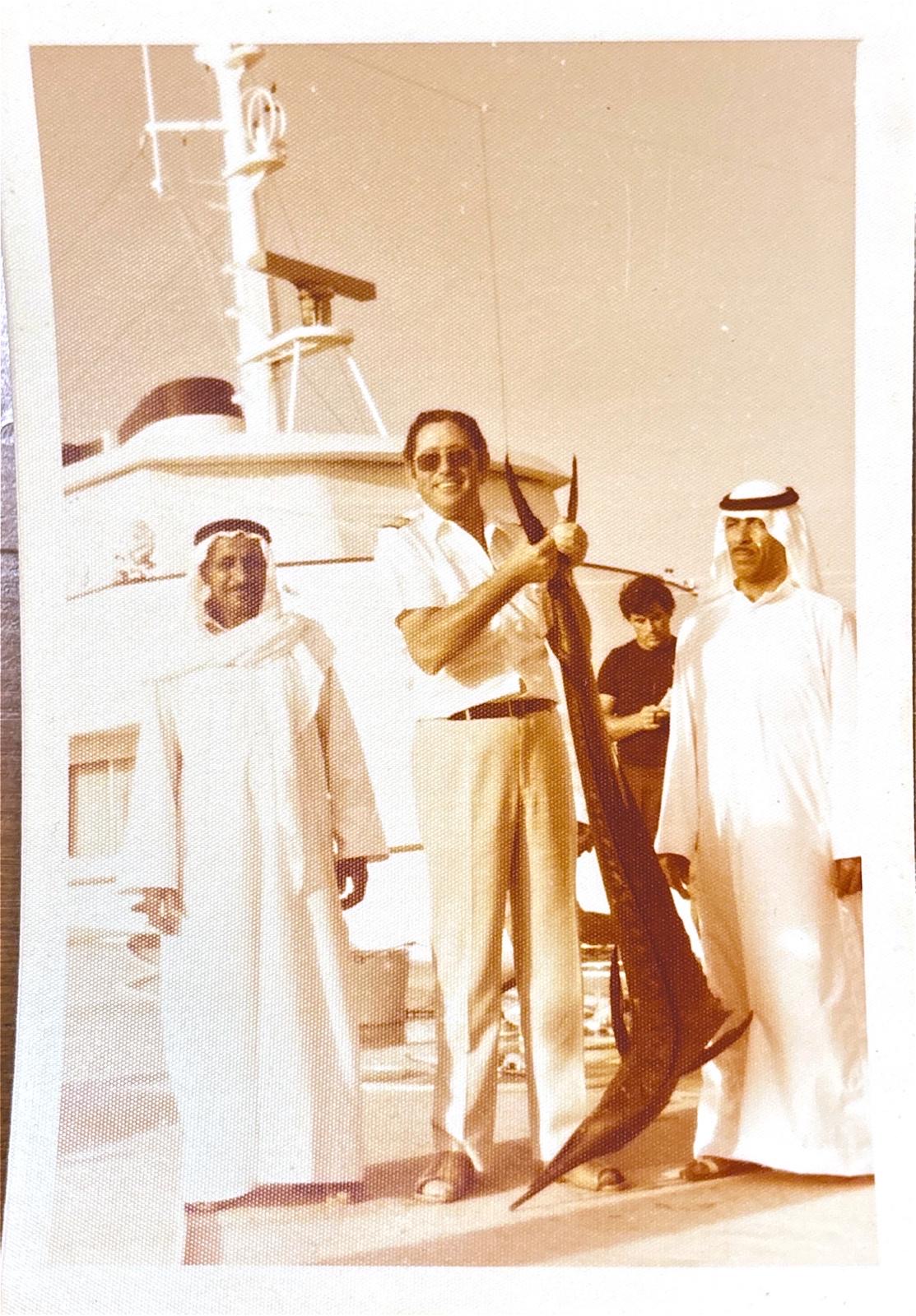The von Eiberg family aboard a charter yacht in the early 1960s — where the passion for the sea became a way of life