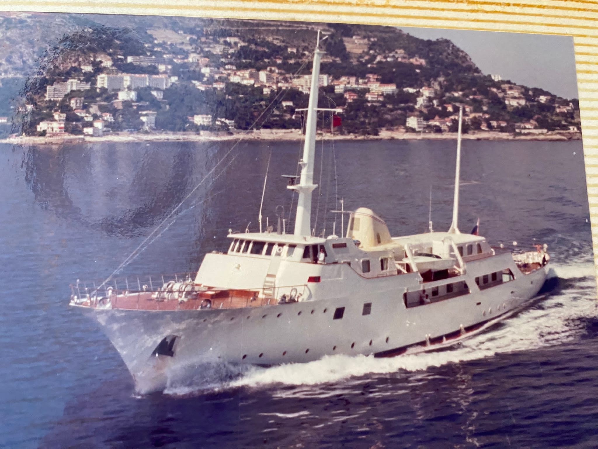 One of the iconic vessels from the von Eiberg family fleet — a symbol of timeless elegance